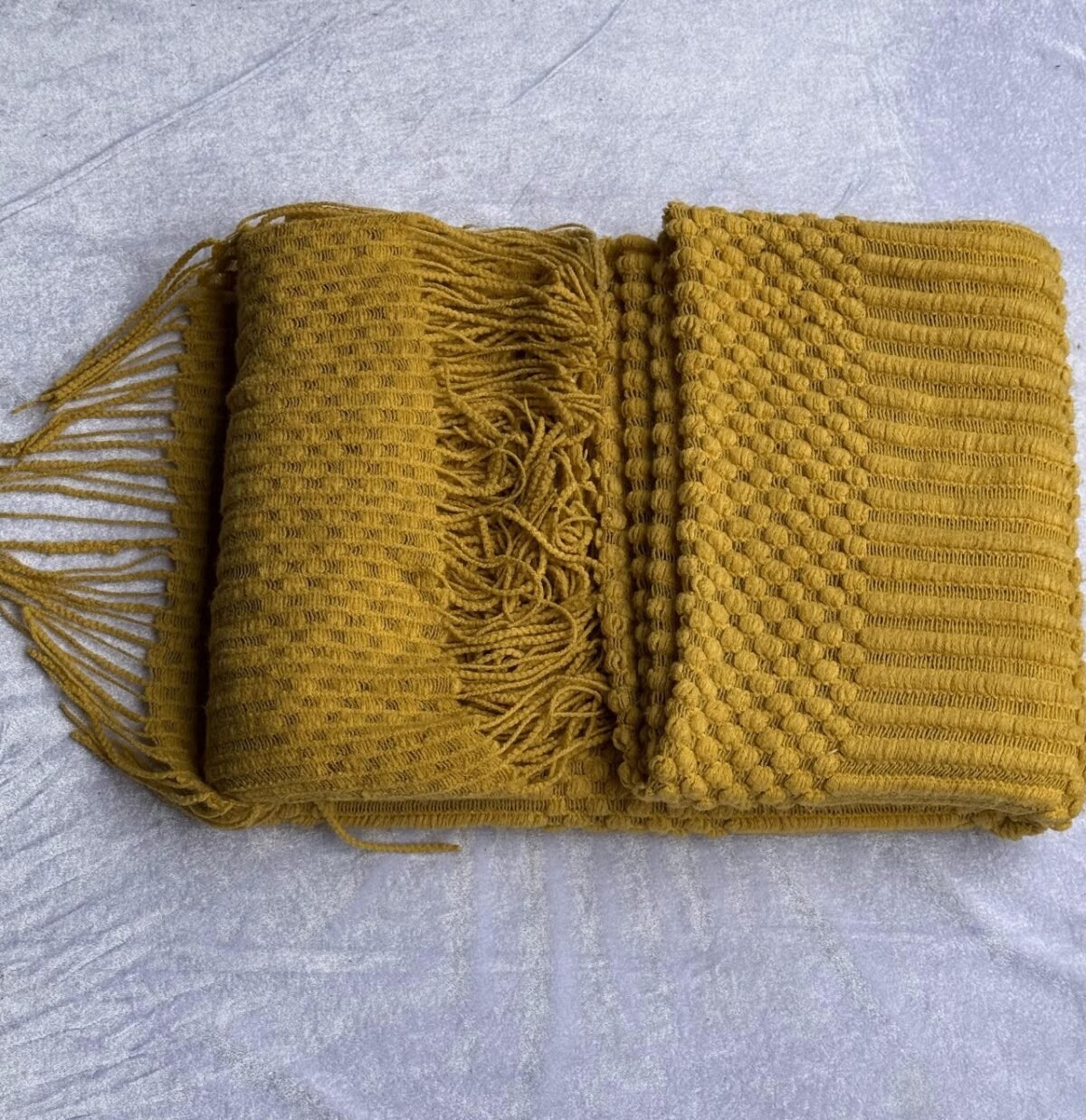 Mustard Yellow blanket Mustard Yellow Blanket - Image 1
