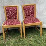 Vintage Art Deco Side Chairs