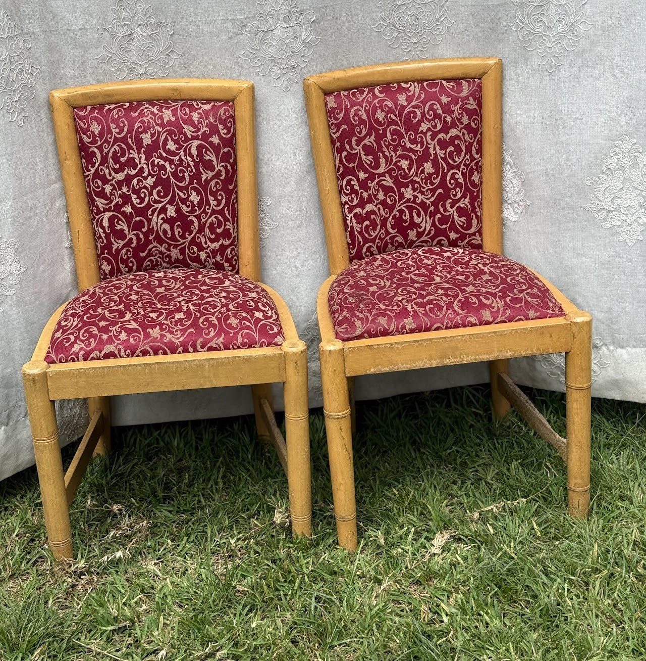 Vintage Art Deco Side Chairs Vintage Art Deco Side Chairs - Image 1