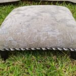 Vintage Upholstered Footstool