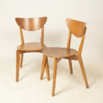 Wooden dining chairs