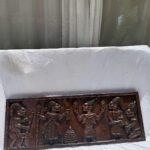 Yoruba Narrative Wood Relief Plaque