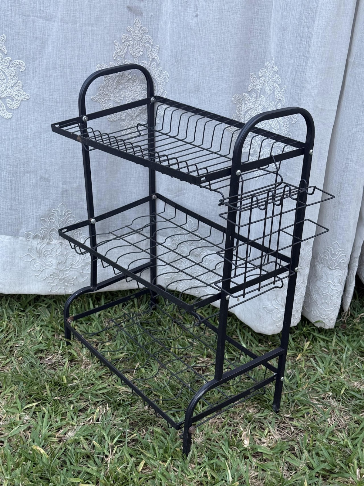 3-Tier Wire Dish Drying Rack - Image 1