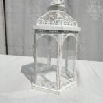 Antique Silver Glass Pillar (Big)