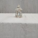 Antique Silver Glass Pillar (Small)
