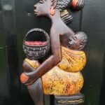 Hand-carved sculpture