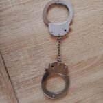 Novelty Silver-Tone Metal Handcuffs