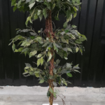 Artificial ficus topiary tree