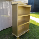 Gold Vintage-Style Bookshelf
