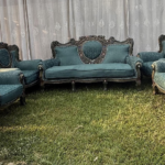 Ornate Baroque Throne Chair sets