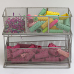 Perm rollers rack